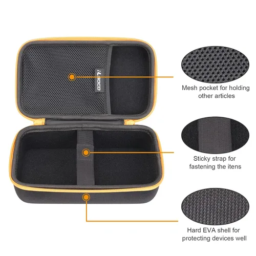 Vista 5 de RLSOCO Funda rígida para Fluke 87V / 88V / 77-4 / 87V/E2 / 83V / 86V y EEVblog BM786 y Brymen BM789 multímetro digital industrial Diseño compacto