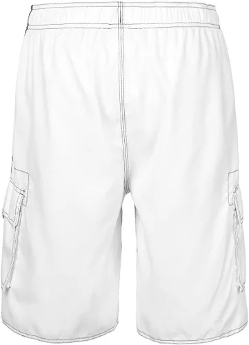Vista 3 de Pantalones cortos de playa para hombre, de secado rápido, con forro de malla de Nonwe