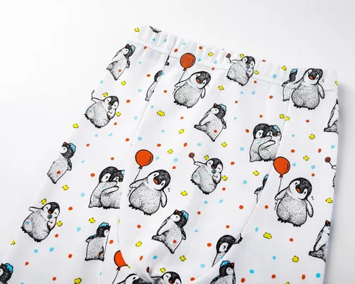 Vista 4 de Owlivia Conjunto de pijama de manga larga para bebé, 100% algodón orgánico, ropa de dormir de 2 piezas para niño y niña