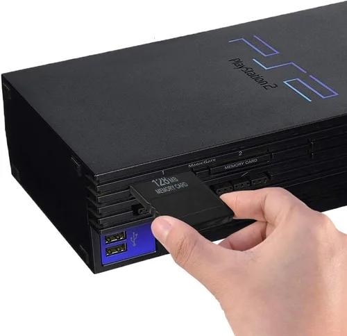 Vista 7 de Playstation 2 PS2 - Tarjeta de memoria de 128 MB