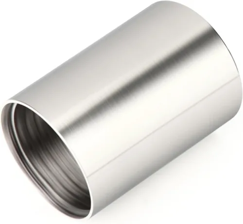 Vista 3 de TAISHER 1 pieza de accesorios para tubos de acero inoxidable, 1-1/2" NPT hembra x 1-1/2" NPT hembra roscada, 4" de longitud de tubo de fundición
