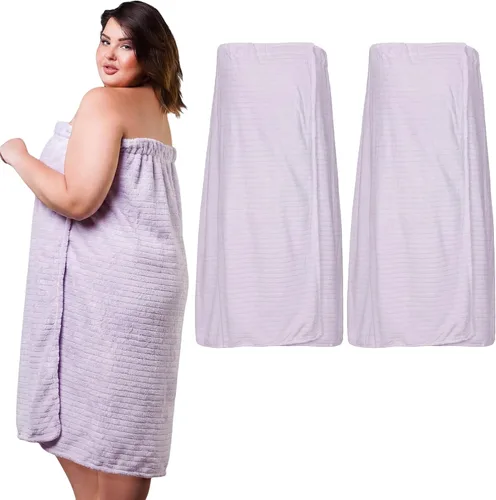 Vista 15 de Tigeen - Bata de spa para mujer, 2 piezas, color negro, talla M