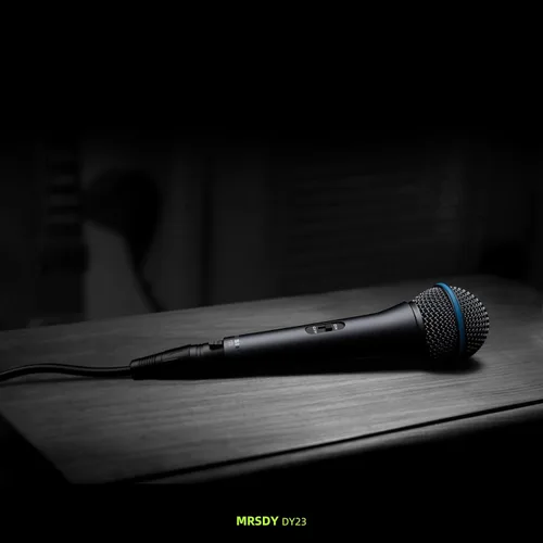 Vista 9 de MRSDY Micrófono XLR con cable, micrófono dinámico cardioide de mano de metal para cantar, escenario, estudio, karaoke, con interruptor