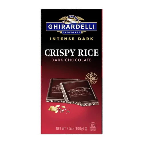 Vista 28 de GHIRARDELLI Barra de chocolate negro intenso, 72% cacao, regalos de chocolate para el día de San Valentín, barra de 3.5 onzas