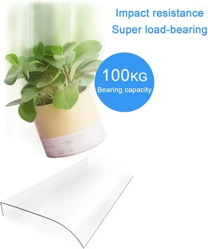 Vista 5 de Toldo invisible para puerta delantera sin soporte, toldo de ventana de terraza, toldo de patio al aire libre, refugio de lluvia para techos