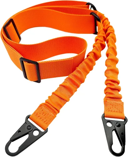 Vista 13 de DDOUT Eslinga de rifle de 2 puntos con gancho HK y 2 montajes QD Mlok, eslinga de pistola y correa ar de longitud ajustable con bungee elástico