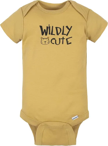 Vista 8 de Gerber - Mameluco de manga corta unisex para bebé, paquete de 8