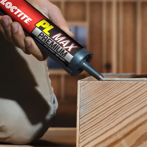 Vista 7 de Loctite PL Premium Max Adhesivo de construcción, cartucho de 9 onzas líquidas, 1 paquete, pegamento de construcción versátil para madera, hormigón