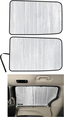 Parasol de segunda fila para asiento trasero de ventana lateral para Chrysler Pacifica Minivan 2017, 2018, 2019, 2020, 2021, 2022, 2023, 2024, 2025,