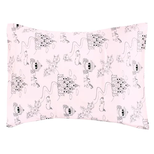 Vista 32 de Hudson Baby Funda de almohada unisex de algodón para bebé, Animal Adventure, talla única