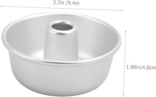 Vista 4 de Molde de donas para hornear, molde de donas de aleación de aluminio, molde para pasteles, molde para pasteles, panadería, herramientas para hornear