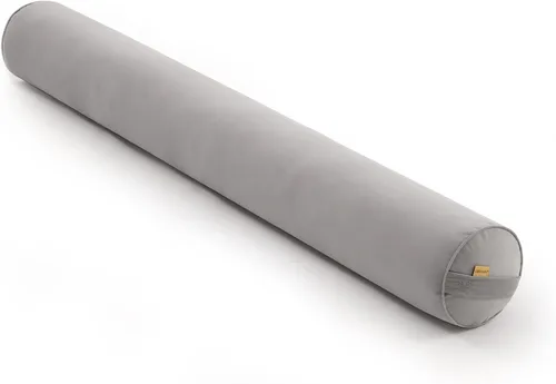 Vista 15 de Almohada larga para la cama – Almohada de refuerzo redonda para adultos, almohada corporal para dormir, soporte ergonómico, 39.37 x 7.87 pulgadas