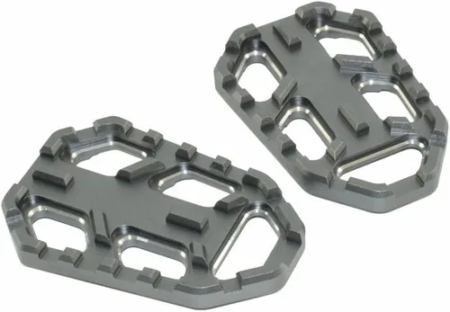 Vista 6 de Pedal extensor de clavija de pie izquierdo y derecho Ampliar extensión resto para Kawasaki Versys 1000 2015 2016 2017 2018 2019 2020 2021 (gris)