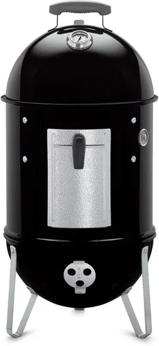 Weber 711001 Hornillo de montaña Smokey de 14 pulgadas, hornillo de carbón, color negro, Fumador, 14 - pulgadas, Negro