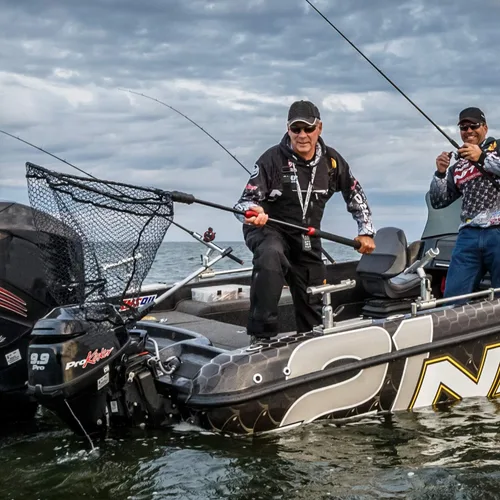 Vista 2 de EGO Red de pesca de trucha, captura y liberación, mango ergonómico, ligero y fácil de usar