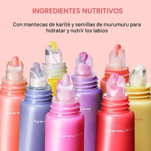 Vista 6 de LANEIGE Bálsamo Labial Brillante: Hidratante Labial con Tono Sutil con Manteca de Karité, para un Brillo Hidratante y Labios Suaves