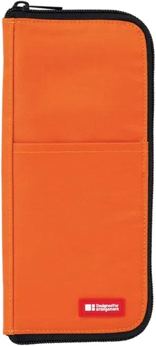 Vista 4 de LIHITLAB LAB Estuche delgado para bolígrafos/lápices, 0.7 × 3.9 × 8.5 pulgadas, índigo (A7652-11)
