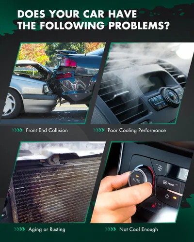 Vista 5 de SCITOO Condensador de aire acondicionado 3618 compatible con Ford Expedition 2007-2014 para Ford Expedition 5.4L 2009-2010 para Ford F-150 4.2L