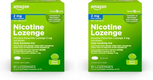 Vista 12 de Yaxa Basic Care Mini pastillas de nicotina Polacrilex, 2 mg, sabor hielo de cereza, ayuda para dejar de fumar, 135