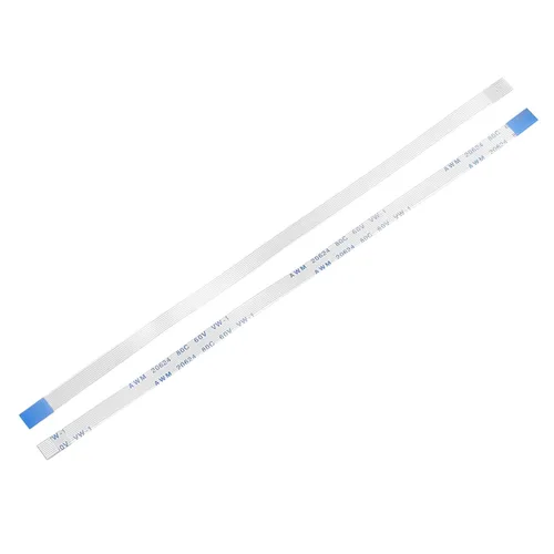 Vista 65 de uxcell Cable plano flexible FFC, 5 clavijas de 0.020 in de paso de 1.181 in, FPC FFC, cable de cinta flexible para TV LCD, audio de coche