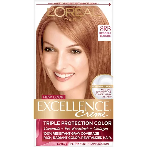 Vista 17 de L'Oreal Paris Excellence Age Perfect - Kit de coloración de tonos degradados, rubio natural medio 5CB