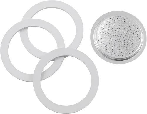 Vista 2 de Bialetti Replacement Gasket & Filter for 6 Cup Espresso Maker