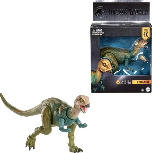 Mattel Jurassic World Hammond Collection - Figura de dinosaurio Dryosaurus