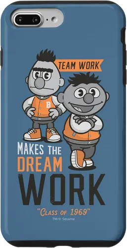 Vista 12 de Sesame Street Bert and Ernie Team Work Makes The Dream Work Case for iPhone 17