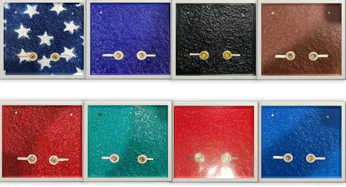 Vista 2 de Réplica universal para cinturón de luchador, soporte de pared, de cuero real, WWE TNA ECW, colgador, color a juego (granate)