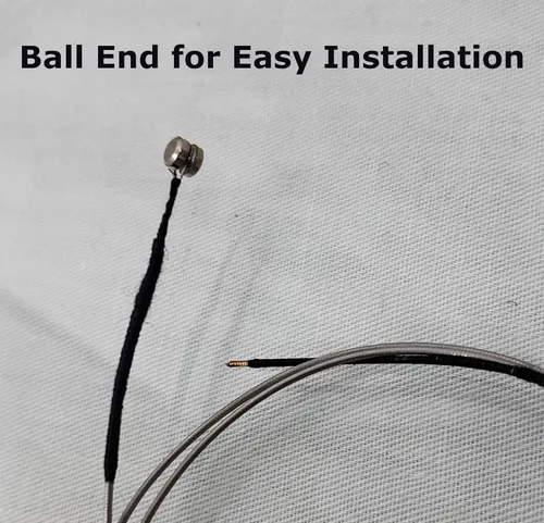 Vista 3 de Juego de Cuerdas de Violín de Reemplazo Top Race 4/4 y 3/4 - Juego Completo de Cuerdas de Violín de Bronce - Cuerda de Violín con Puntas Redondas