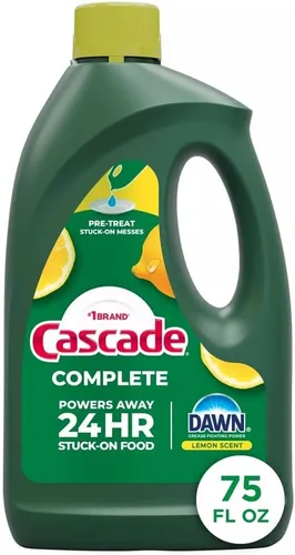 Detergente Cascade Complete Gel todo en uno para lavaplatos - Brisa cítrica - 75 Oz (El embalaje puede variar)