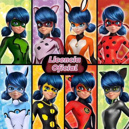 Vista 8 de Miraculous Ladybug Magic Heroez Reveal - Muñeca que cambia de color Marinette se transforma en disfraces sorpresa con esta muñeca de revelación