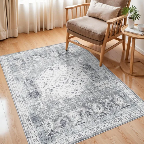Vista 15 de Alfombra de Pasillo Lavable - Alfombras de Cocina de 2'6"x12' con Respaldo Antideslizante, Alfombras de Casa de Campo para Interiores para Sala