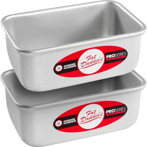 Vista 11 de Fat Daddio's BP-5639 Molde para Pan de Aluminio Anodizado, 4.875 x 2.75 x 2 pulgadas