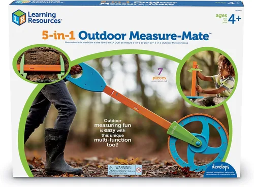 Vista 6 de Learning Resources Juego de medidas 5 en 1 para exteriores, a partir de 4 años