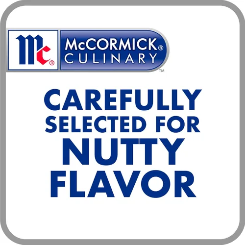 Vista 2 de McCormick Culinary Semilla entera de sésamo negro, 18 onzas y semillas de sésamo enteras, 16 onzas