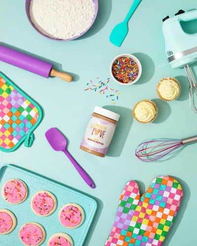 Vista 3 de Spread The Love Mantequilla de anacardo básica, totalmente natural, vegana, sin gluten, sin azúcar añadida, sin sal añadida, aperitivo saludable