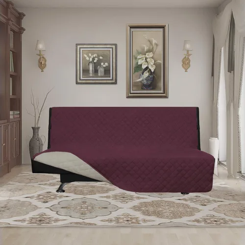 Vista 98 de Easy-Going - Funda reversible para sofá reclinable, resistente al agua, protector de muebles con correas elásticas, para mascotas y niños