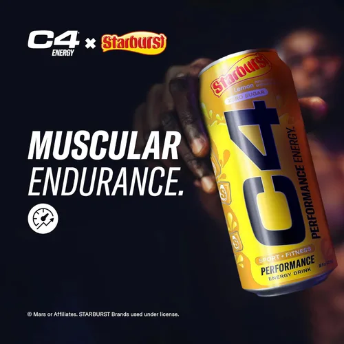 Vista 6 de Cellucor C4 Performance Energy - Bebida energética preentrenamiento carbonatada sin azúcar, 200 mg [0.007 oz] de cafeína con beta alanina, sabor