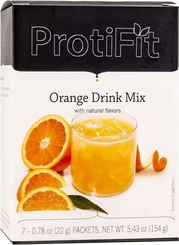 Vista 8 de PROTIFIT - Mezcla de bebida en polvo con sabor a frutas y alto contenido de proteínas, 15g de proteína, bajas calorías, sin azúcar, ideal