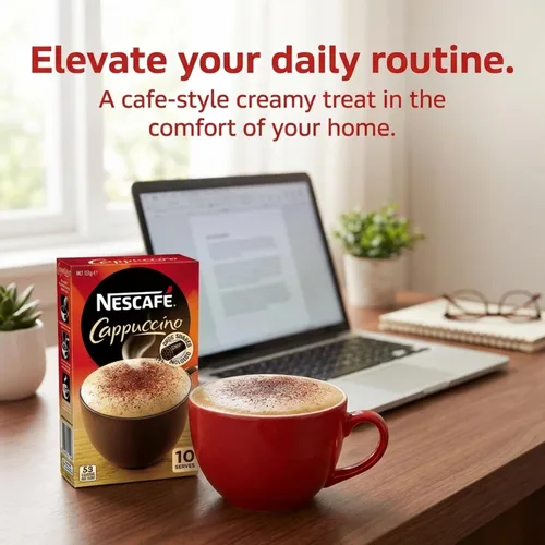 Vista 7 de Nescafe Cappuccino 10pk