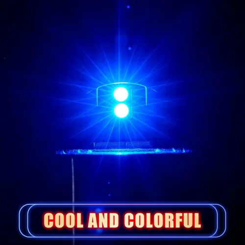 Vista 7 de Frienda 2 piezas de mini luz LED USB, iluminación interior LED para automóvil, 5 V, luz de ambiente USB inteligente, teclado para computadora