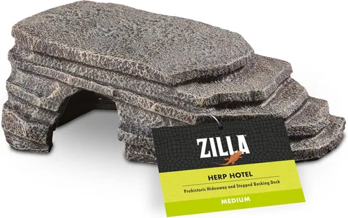Zilla Herp Hotel, plataforma naturalista para geckos leopardo, dragones barbudos, anoles, mediano