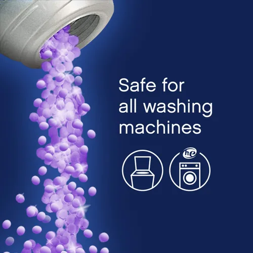 Vista 6 de Downy Infusions - Cuentas potenciadoras de aroma en lavado, calma, lavanda y vainilla, 10 onzas