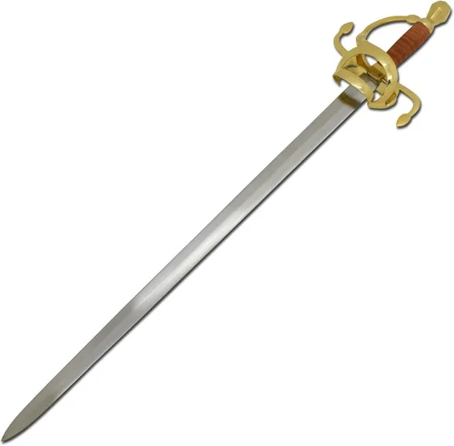 Vista 3 de Medieval Warrior Funda de cuero negra hecha a mano con espiga completa de espiga