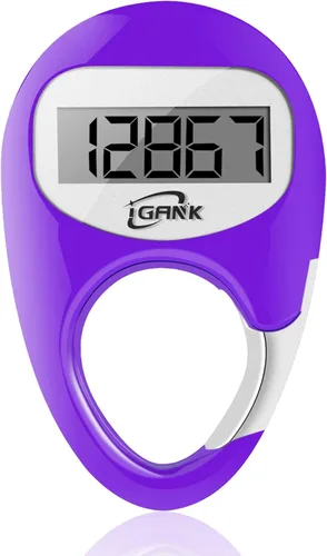 Vista 8 de Podómetro simple para caminar, contador de pasos 3D para hombres, mujeres y niños