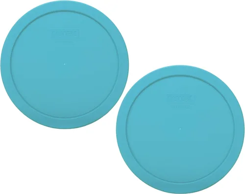 Vista 2 de Pyrex 7402-PC - Tapa redonda de plástico para almacenamiento de alimentos, fabricada en Estados Unidos