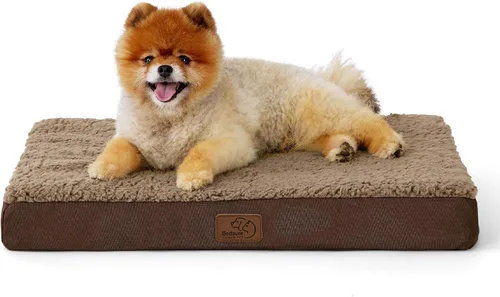 Vista 57 de Bedsure Camas para Perros de Tamaño Grande – Cómodas Camas Planas para Mascotas con Funda Extraíble Lavable, Colchoneta de Espuma Ortopédica tipo