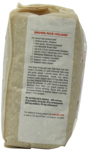 Vista 4 de Nishiki Arroz integral de calidad, 5 libras.