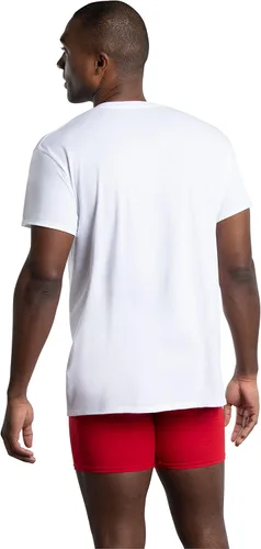 Vista 3 de Fruit of the Loom Men's Lightweight Active Cotton Blend Undershirts